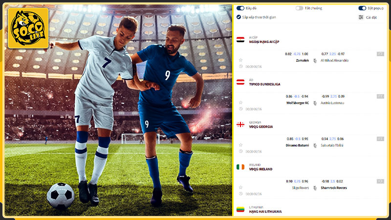 Socolive phát lịch trực tiếp cup C1 tốc độ cao