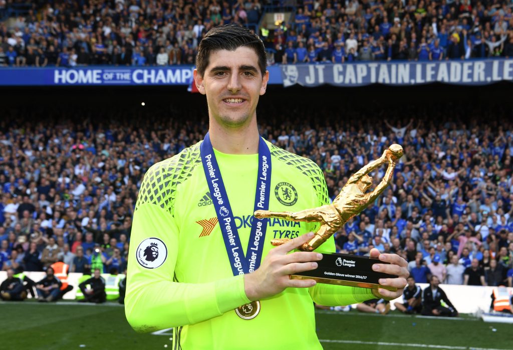 Courtois và danh hiệu găng tay vàng tại Chelsea