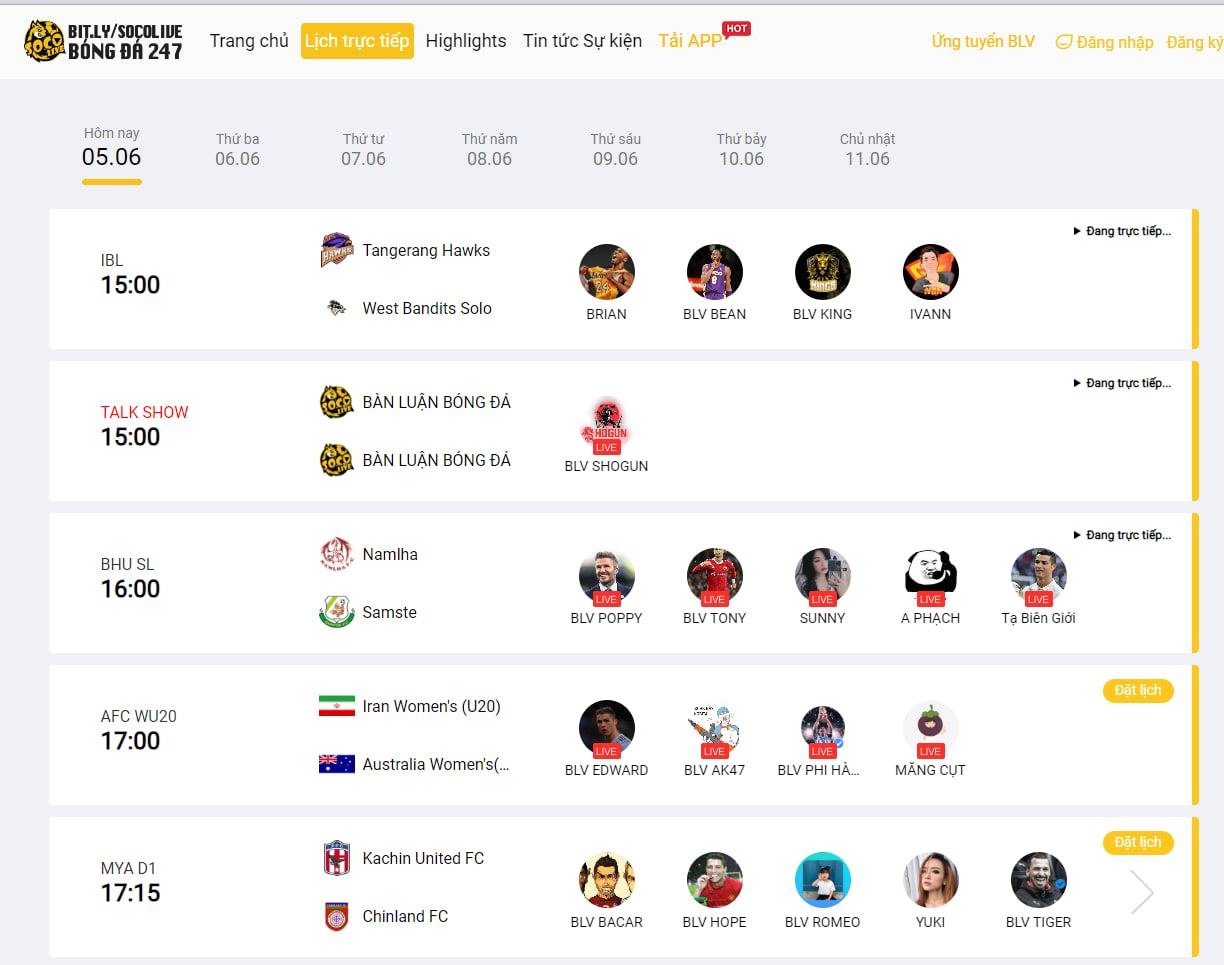 Giới thiệu về Socolive