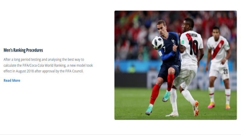 BXH FIFA Nam, giới thiệu về hệ thống phân chia thứ bậc