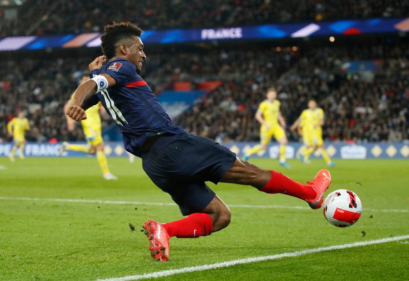 Số liệu thống kê về Kingsley Coman trong màu áo tuyển Pháp cũng không hề kém cạnh