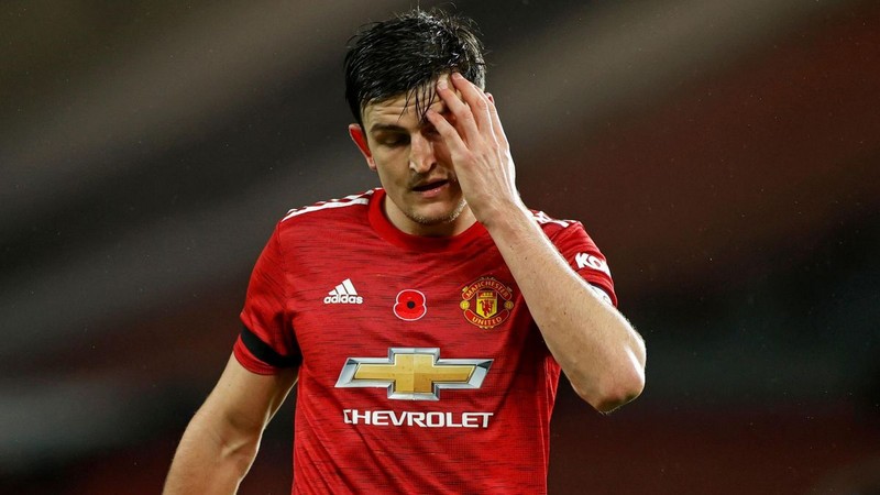 Nhưng Harry Maguire gặp phải rất nhiều khó khăn trong màu áo MU