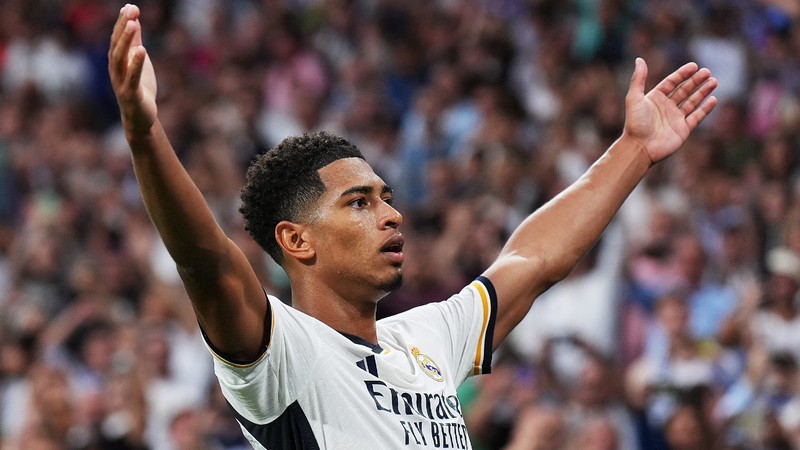 Chỉ mới tới Real Madrid nhưng Bellingham đã cho thấy tài năng hàng đầu của mình