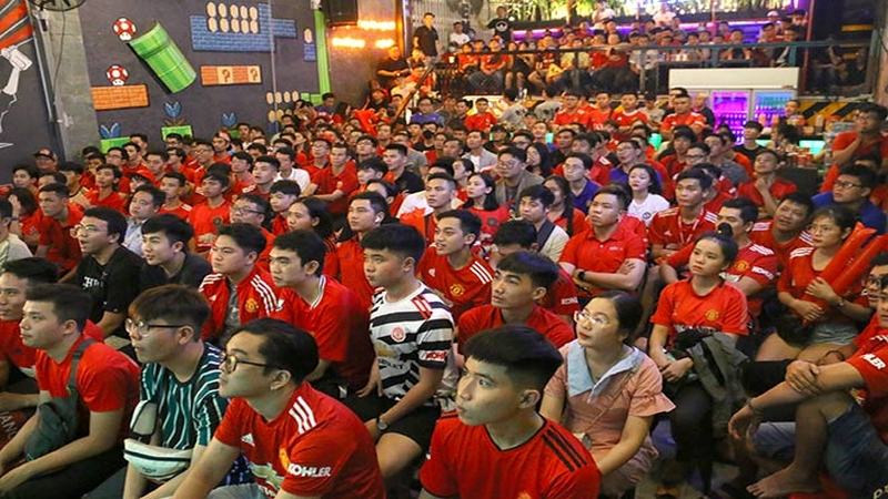 Tại Việt Nam, người hâm mộ Manchester United là đông đảo nhất