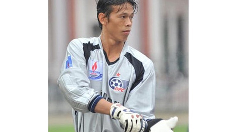 Thủ môn Bùi Tấn Trường là một người con của Đồng Tháp