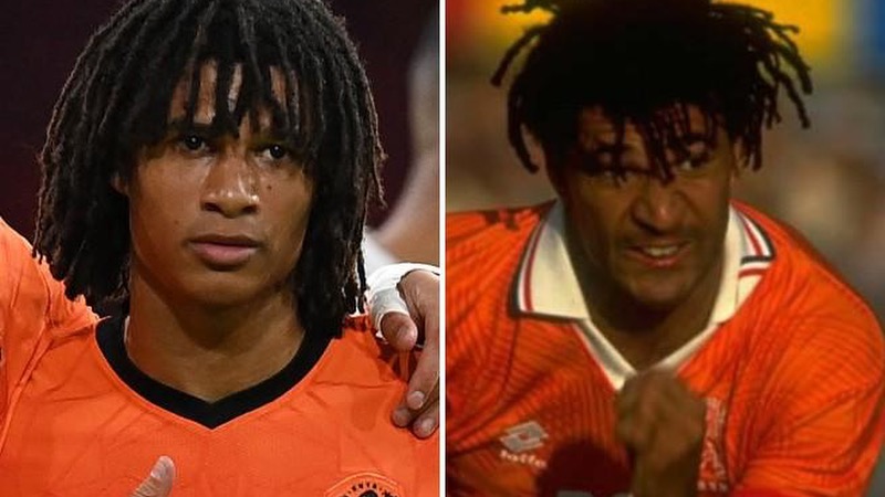 Cầu thủ Nathan Ake có vẻ ngoài rất giống với Ruud Gullit