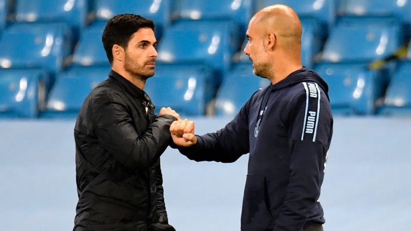 Huấn luyện viên Mikel Arteta có ảnh hưởng rất nhiều từ Pep