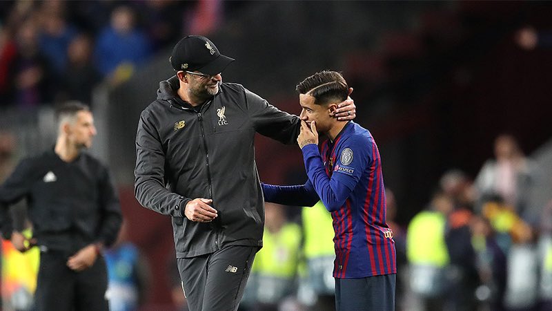 Giá như cầu thủ Philippe Coutinho ở cạnh Klopp