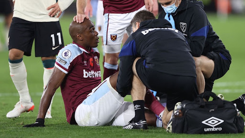 Cầu thủ Kurt Zouma cũng là nạn nhân của chấn thương