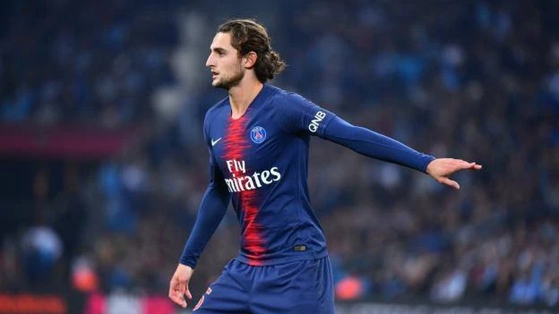 Cầu thủ Adrien Rabiot từng khá được kỳ vọng tại PSG