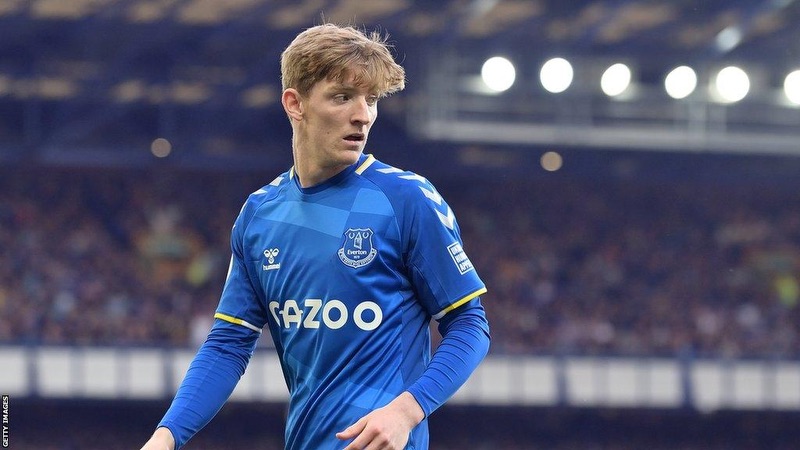 Cầu thủ Anthony Gordon là một sản phẩm đặc biệt của Everton