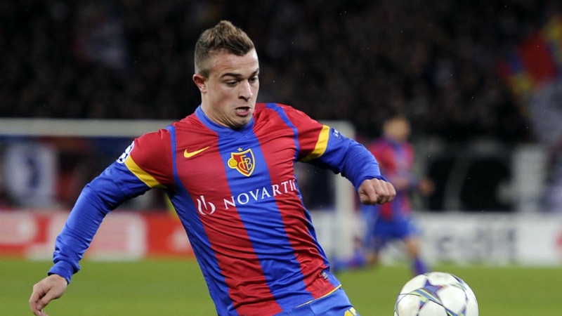 Cầu thủ Xherdan Shaqiri từng có một khởi đầu đầy ấn tượng