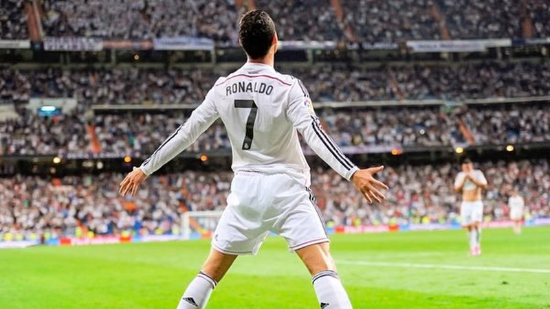 Nhìn thấy nó là người hâm mộ sẽ nhớ đến Ronaldo